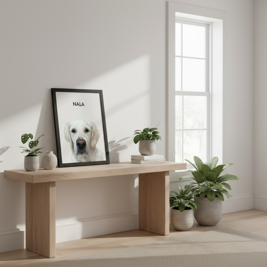 Póster NALA en consola