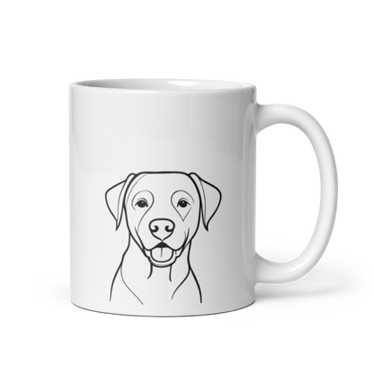 Taza personalizada con retrato de tu mascota